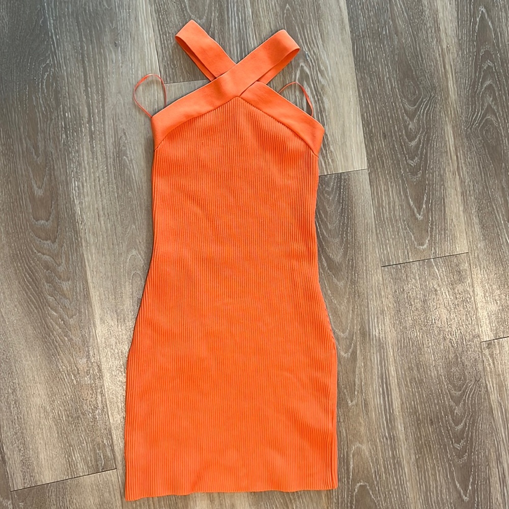 Aritzia Barton criss cross dress